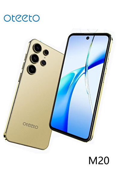 OTEETO M20 Smartphone, 6.56-inch HD, 4 GB RAM, 128 GB ROM, 5000 mAh, Dual SIM, Android
