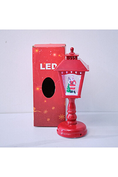 velve Αγγλικό μουσικό χριστουγεννιάτικο διακοσμητικό φανάρι, με LED, 21 cm, κ...