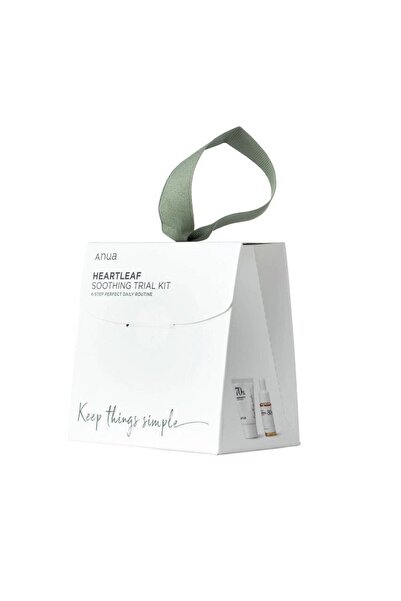 ANUA HEARTLEAF SOOTHING TRIAL KIT - Soothing Skin Kit by