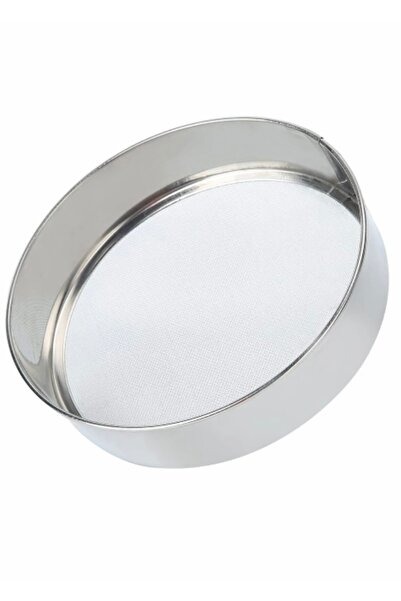 abnturk 15 cm Paslanmaz Çelik Un Eleği Çok Amaçlı 304 Kalite 18-10 Çelik Geni...