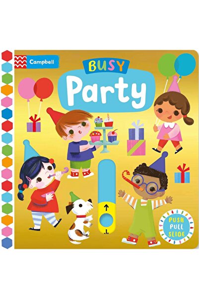 Campbell Carte interactivă cu glisor Busy Party (Campbell Busy Books)