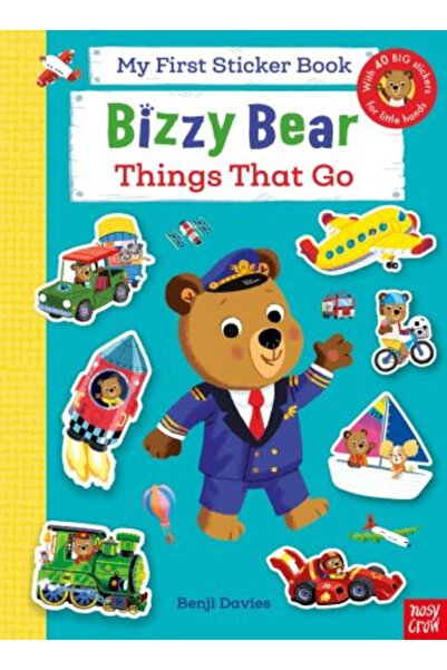 Nosy Crow Мечо Бизи: Неща, които си отиват (Първата ми книга със стикери)