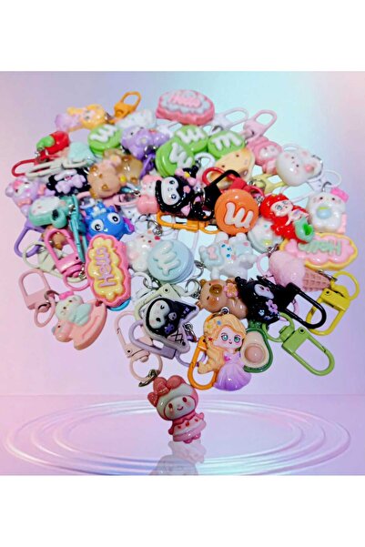 izmir yazici servis 4 Lü Klipsli Anahtarlık Fermuar Çanta Ayakkabı Şemsiye Sü...