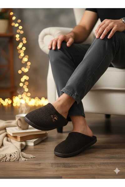 GEZER Ανδρικές χειμερινές άνετες παντόφλες για το σπίτι και τον κήπο