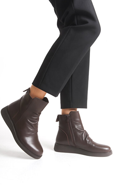 Elile Shoes Genuine Leather Women's Winter Boots from Size 36 to Size 41-42