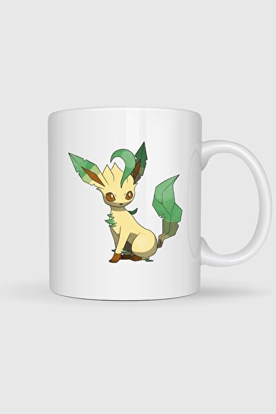 Bahriyeli Collection Leafeon Eevee Printed Mug Cup
