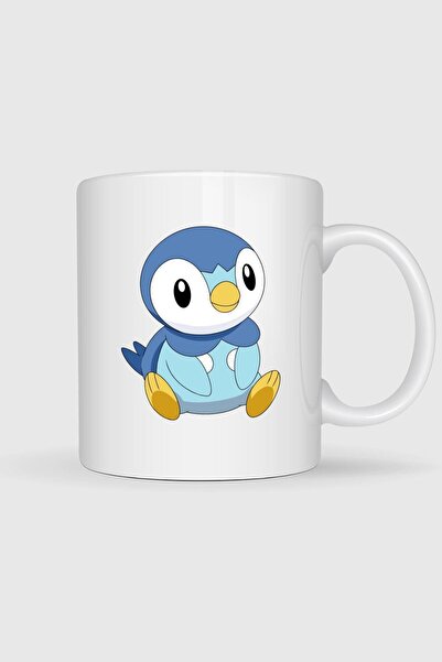 Bahriyeli Collection Piplup Printed Mug Cup