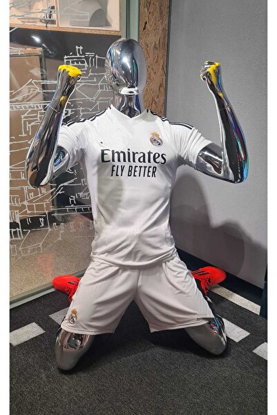 OEM Echipament fotbal pentru copii 4/6 ani, MARIMEA 116 CM, REAL MADRID/BELLINGHAM