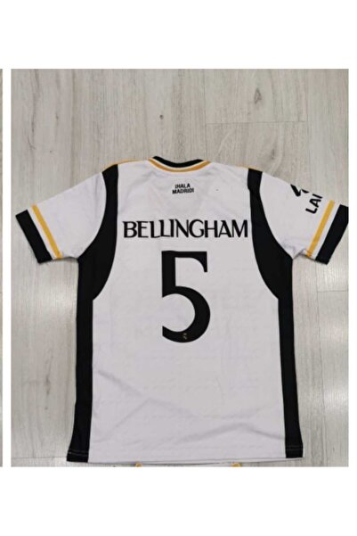 OEM Echipament fotbal pentru copii 4/6 ani, MARIMEA 116 CM, REAL MADRID/BELLINGHAM