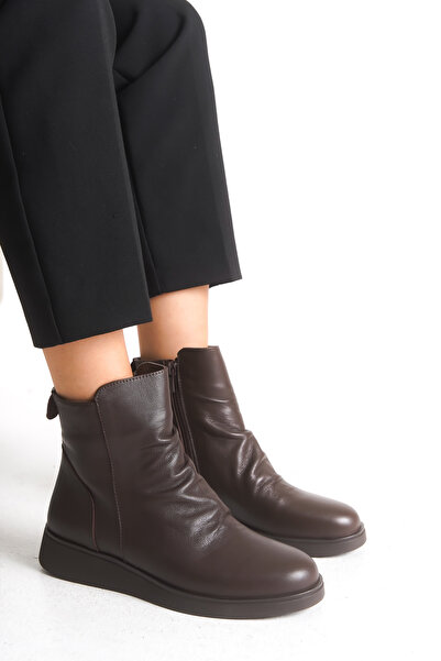 Elile Shoes Genuine Leather Women's Winter Boots from Size 36 to Size 41-42