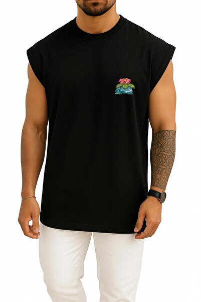 Bahriyeli Collection Oversized Venusaur Pocket Printed Athlete