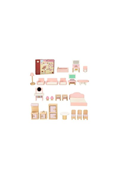 Three top online Dolls' house furniture wooden pink