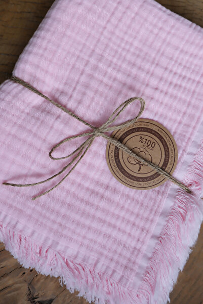 BEBESE بطانية قطنية من الموسلين من السلسلة الخاصة بأربع طبقات