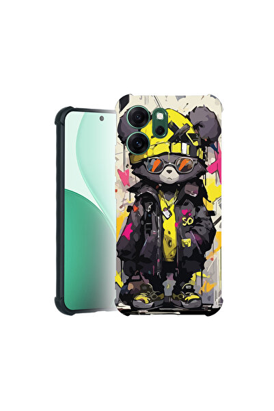 bestcase Carcasă Pro Shock pentru Oppo Reno 14F / FS, cu design Teddy Bear în culori pastelate, 3100041 ASB 1465