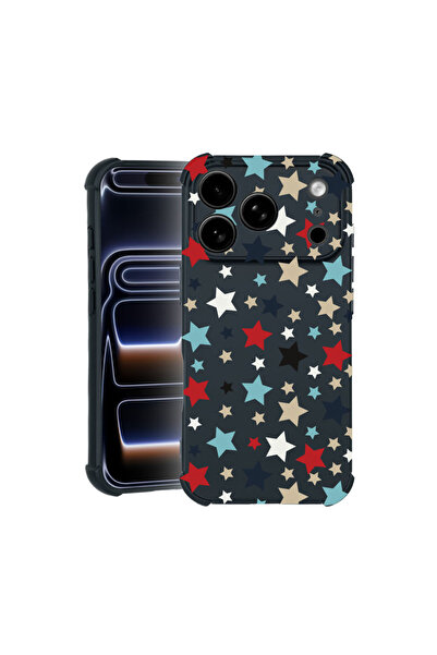 bestcase Θήκη Pro Shock για Apple iPhone 17 Pro, με σχέδιο Stars, 3100038 ASB...