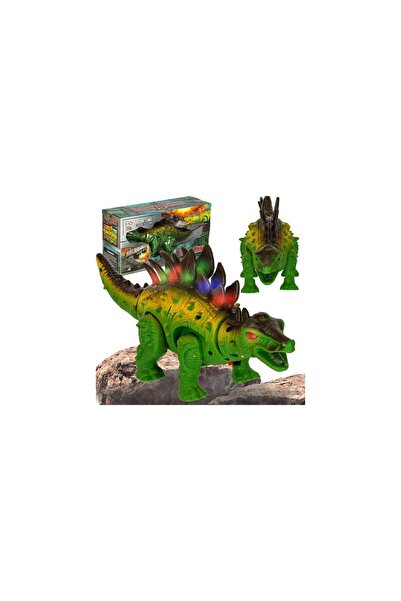 Three top online Dinosaur Stegosaurus Interactive Battery Toy - Walks, Lights, Roars