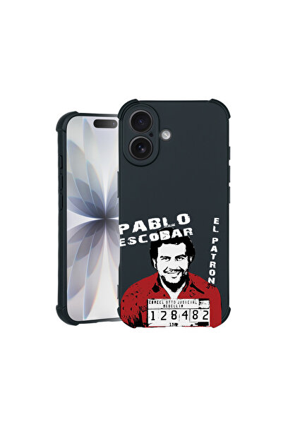 bestcase Carcasă Pro Shock pentru Apple iPhone 14 Pro, cu design Pablo Escobar, 3100029 ASB 444