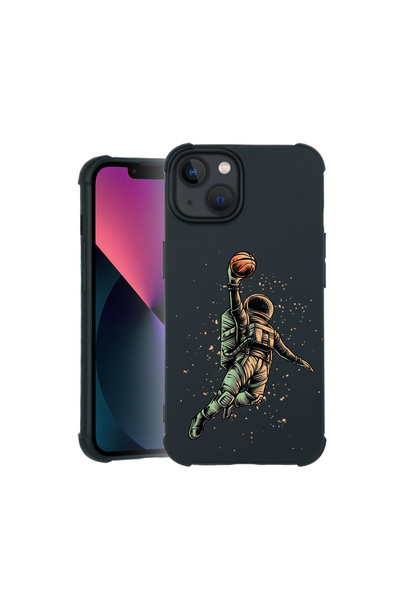bestcase Carcasă Pro Shock pentru Apple iPhone 14, cu design Astronaut Basket...