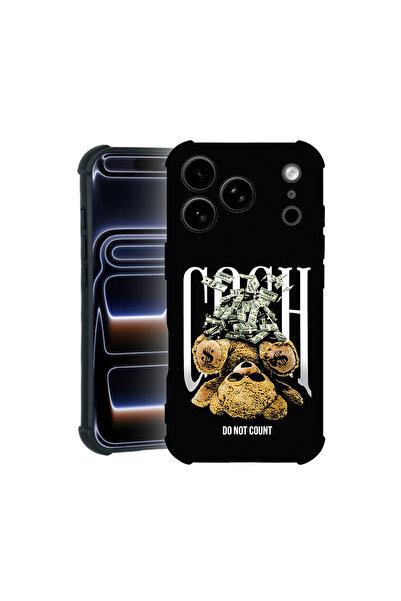 bestcase Carcasă Pro Shock pentru Apple iPhone 17 Pro, cu design ursuleț de p...