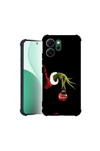 bestcase Carcasă Pro Shock pentru Oppo Reno 14F / FS, cu design Xmas Grinch, ...