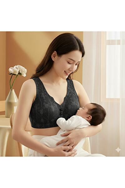 pae No Bra Feel Laser Cut Flexible Wire Free Non-Padded Comfortable Ghost Nur...