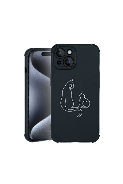 bestcase Carcasă Pro Shock pentru Apple iPhone 15, cu design abstract Cat, 31...