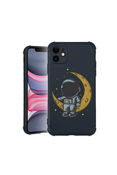 bestcase Carcasă Pro Shock pentru Apple iPhone 11, cu design Astronaut pe Lun...