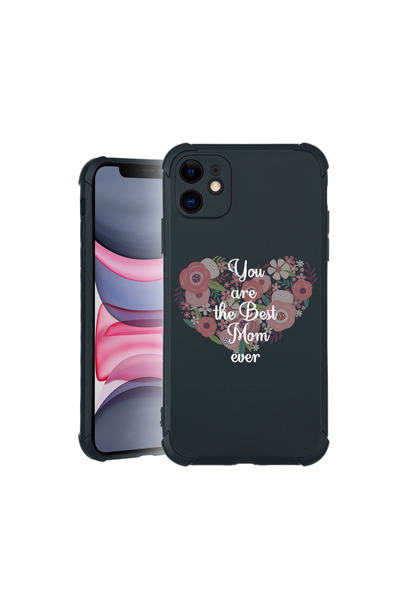bestcase Carcasă Pro Shock pentru Apple iPhone 11, cu design Best Mom Ever, 3...