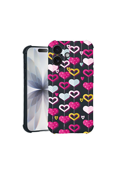 bestcase Carcasă Pro Shock pentru Apple iPhone 15 Pro, cu design Lovely Heart...