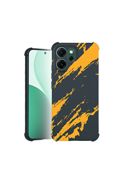 bestcase Carcasă Pro Shock pentru Oppo Reno 14F / FS, cu design dungi aurii, ...