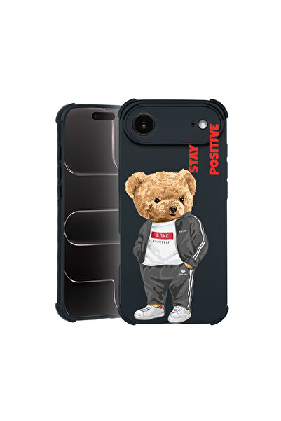 bestcase Θήκη Pro Shock για Apple iPhone 17 Air, με σχέδιο Stay Positive - Αρ...