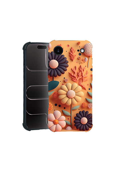 bestcase Carcasă Pro Shock pentru Apple iPhone 17 Air, cu design Happy Flower...