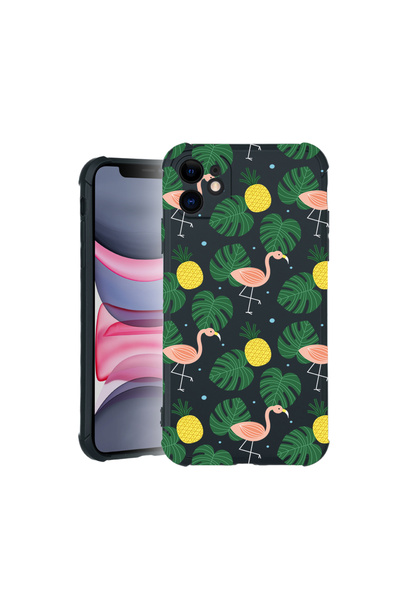 bestcase Carcasă Pro Shock pentru Apple iPhone 11, cu design Flamingo, 310002...