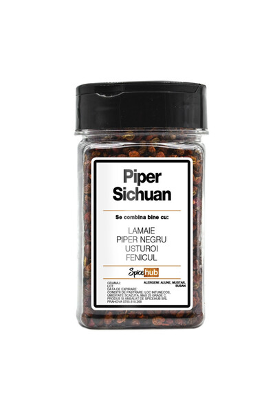 Spicehub Piper Sichuan, condiment premium pentru aroma asiatica si note citri...
