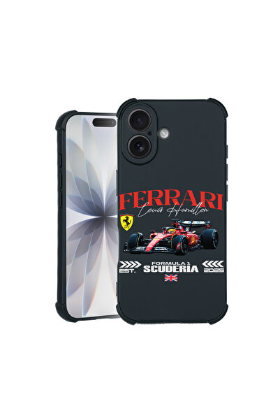 bestcase Carcasă Pro Shock pentru Apple iPhone 14 Pro, cu design Ferrari Scud...