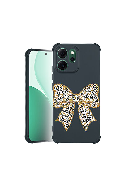 bestcase Carcasă Pro Shock pentru Oppo Reno 14F / FS, cu design Leopard Bow, ...