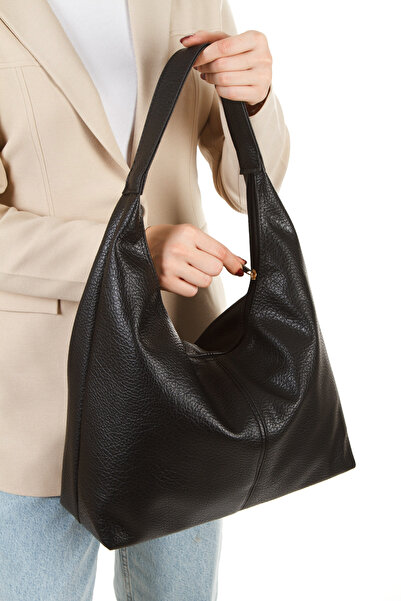 Adelina Bags Women's 2-Piece Bag Pack Casual Soft Textured Large Size Arm Shoulder and Tote Bag