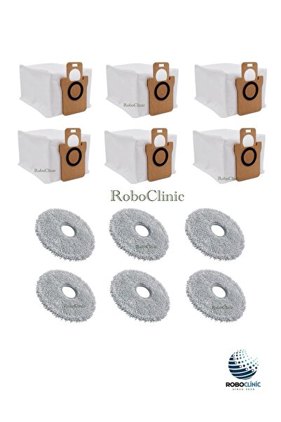 Roboclinic Sac de praf de schimb compatibil cu aspiratorul robot Xiaomi Robot...