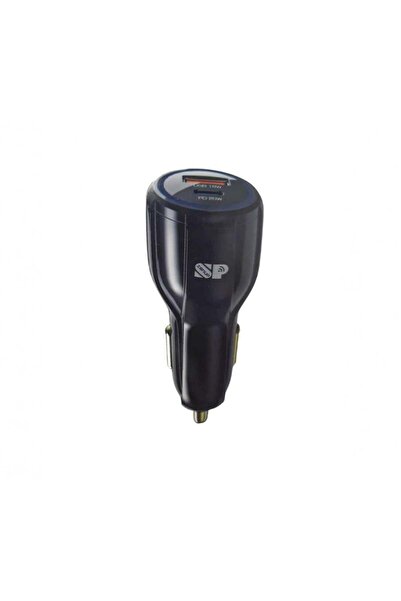 SP PD+USB Car Charger 38W (Dual-Port)