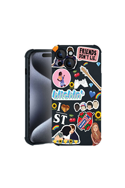 bestcase Carcasă Pro Shock pentru Apple iPhone 15, cu design Friends Don’t Li...