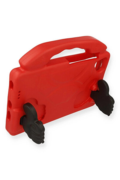 HarmonyAura Huawei Matepad T10s 10.1 Case Like Tablet Silicone with Stand - Red