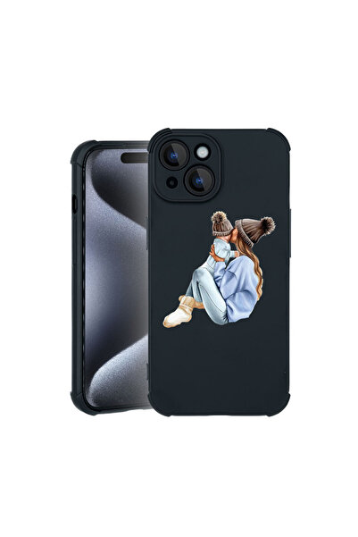 bestcase Carcasă Pro Shock pentru Apple iPhone 15, cu design Mamă cu un băiat...