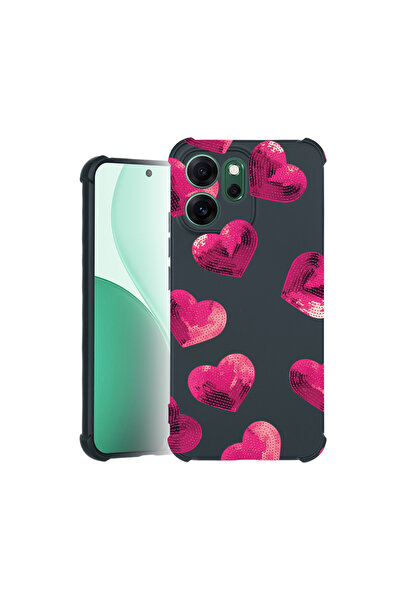 bestcase Carcasă Pro Shock pentru Oppo Reno 14F / FS, cu design cu model de inimă, 3100041 ASB 987