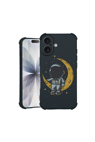 bestcase Θήκη Pro Shock για Apple iPhone 15 Pro, με σχέδιο αστροναύτη στη Σελ...