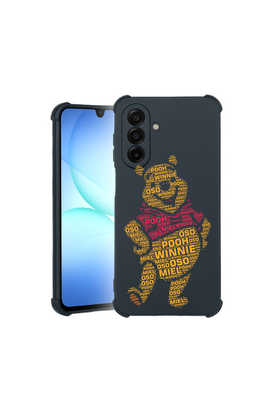 bestcase Carcasă Pro Shock pentru Samsung Galaxy A16, cu design Calligraphy Pooh, 3100020 ASB 1541