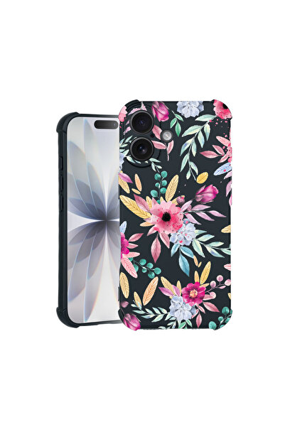 bestcase Carcasă Pro Shock pentru Apple iPhone 14 Pro, cu design Happy Flowers, 3100029 ASB 69