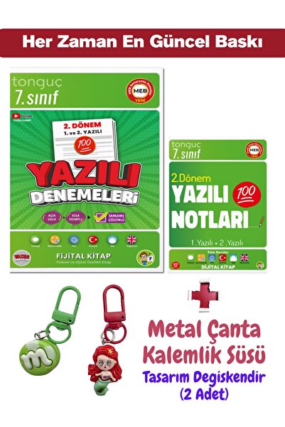 Tonguç Yayınları 7. Sınıf Yazılı Notları ve Denemeleri 2. DÖNEM - Metal Çanta...
