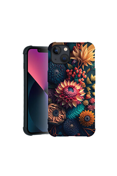 bestcase Carcasă Pro Shock pentru Apple iPhone 12 / 12 Pro, cu design Flori colorate, 3100026 ASB 1241