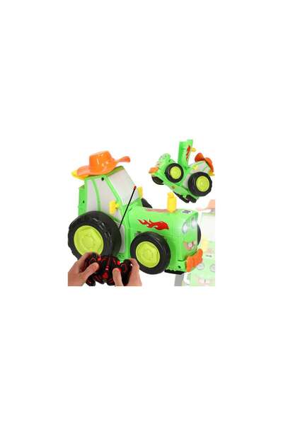 Three top online RC Jumping Tractor - Dancing, Sound (Green)