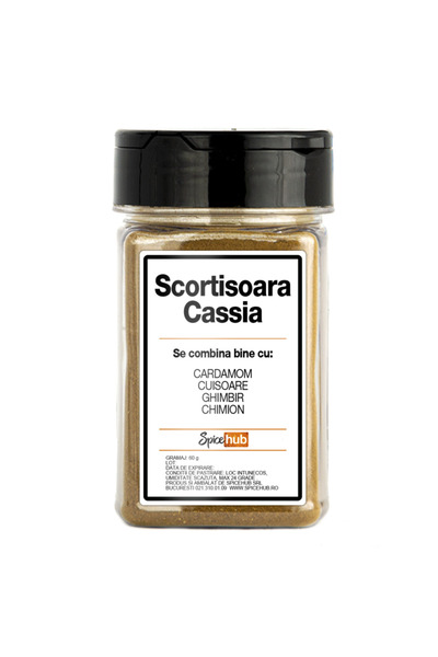 Spicehub Scortisoara Cassia, condiment premium pentru prajituri, ceaiuri si d...